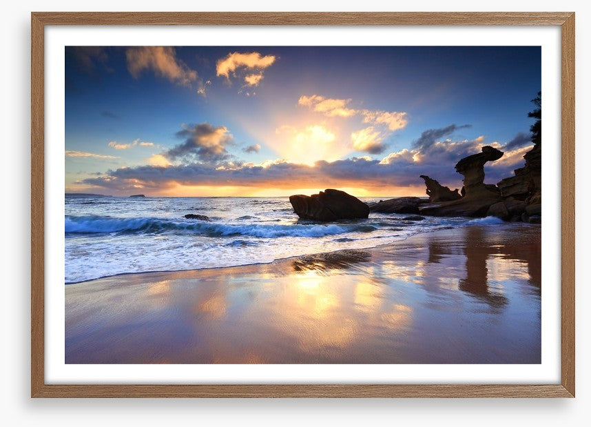 Beach sunrise at Noraville