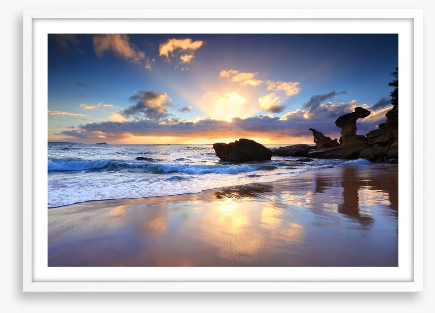 Beach sunrise at Noraville