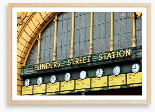 Iconic Flinders Street station