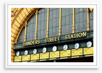 Iconic Flinders Street station