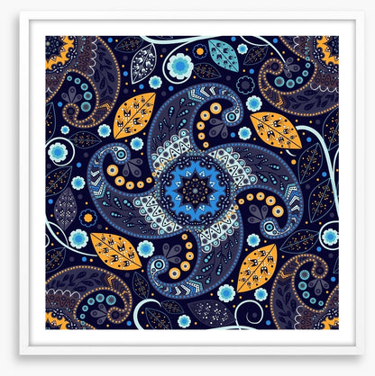 Paisley flower