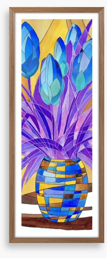 Tulips in a vase