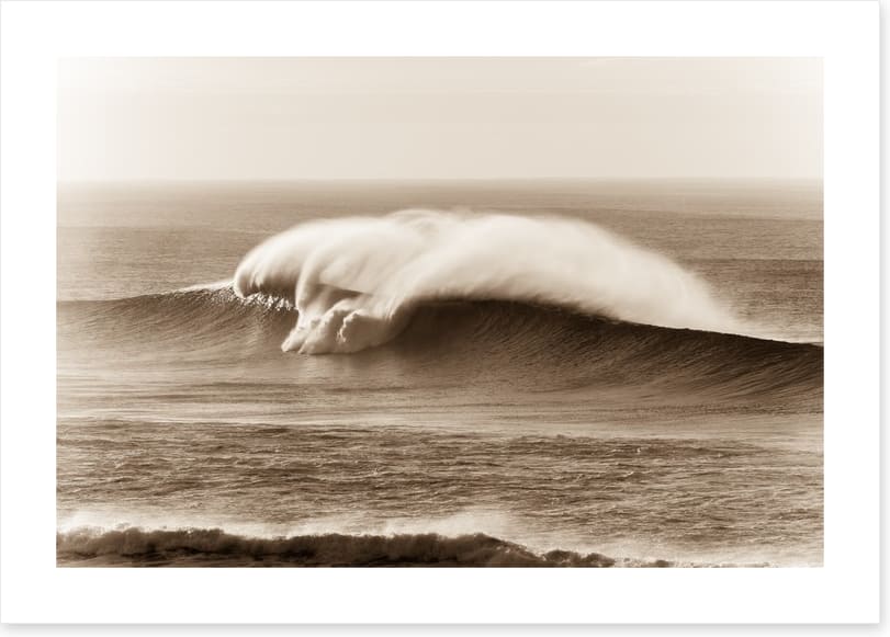 Crashing waves