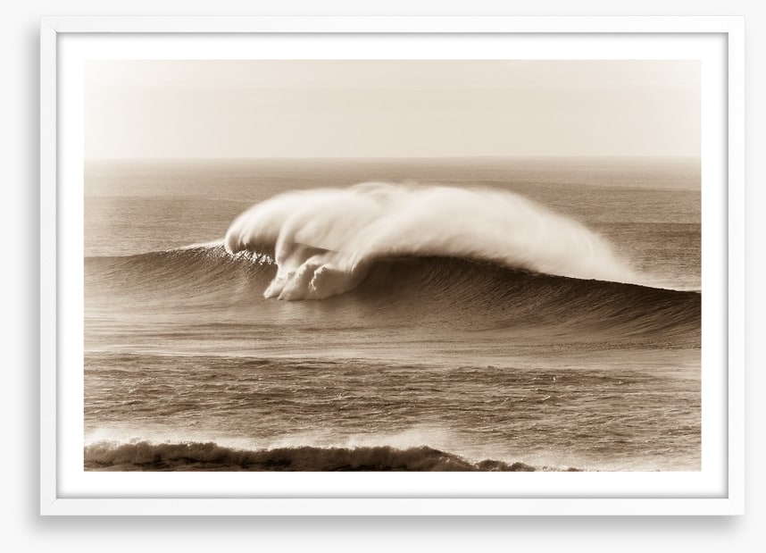 Crashing waves