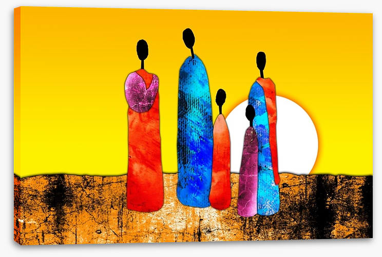Beside the setting sun