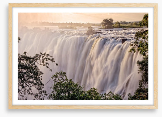 Zambezi River falls