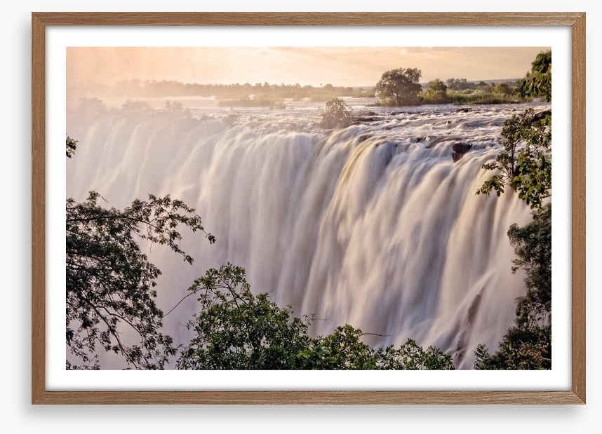 Zambezi River falls