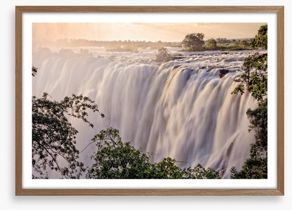 Zambezi River falls