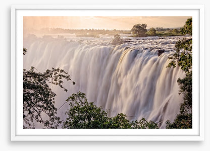 Zambezi River falls