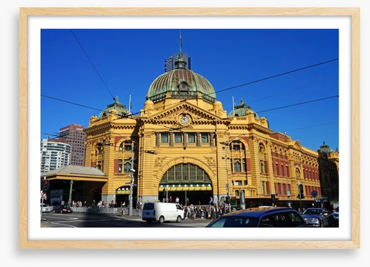 The corner of Flinders
