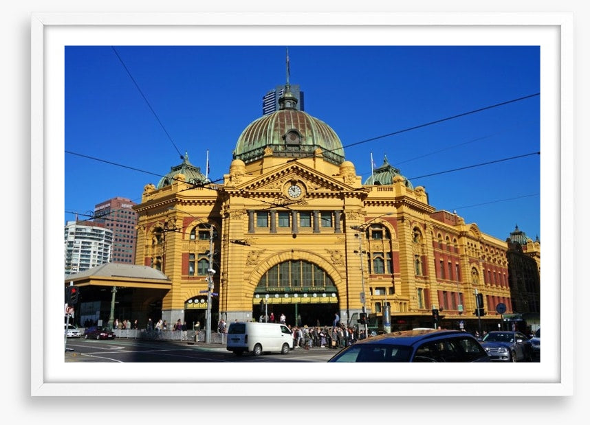 The corner of Flinders