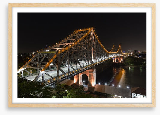 The Story Bridge by night