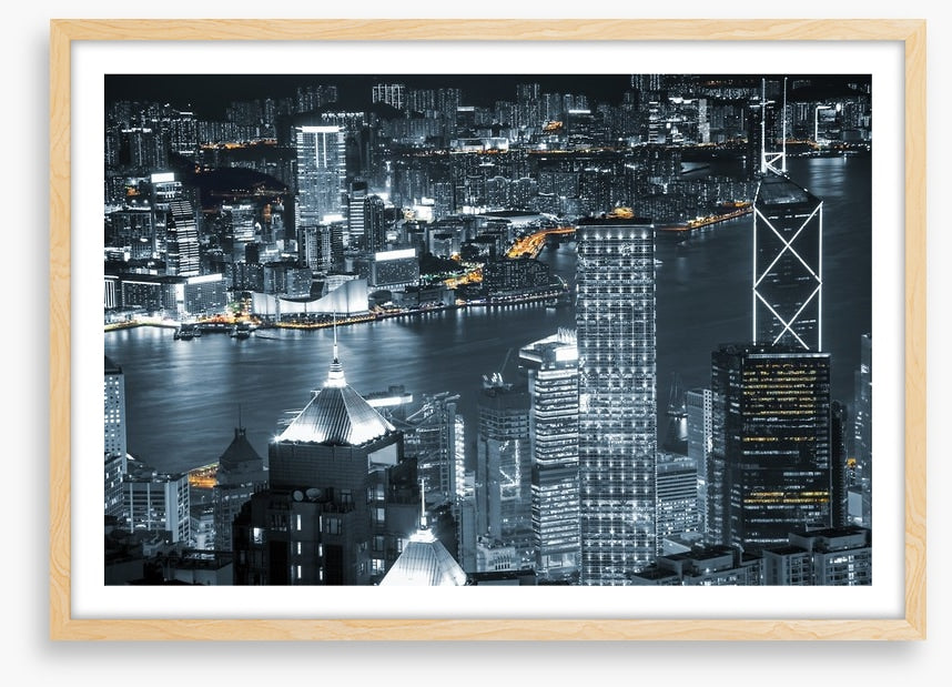 Hong Kong by night