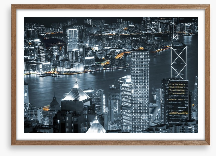 Hong Kong by night