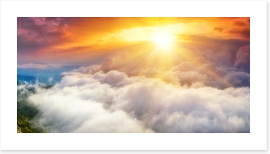 Heavenly sunrise