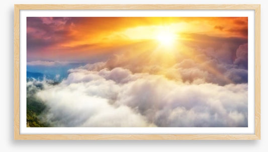 Heavenly sunrise
