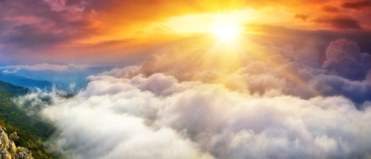 Heavenly sunrise