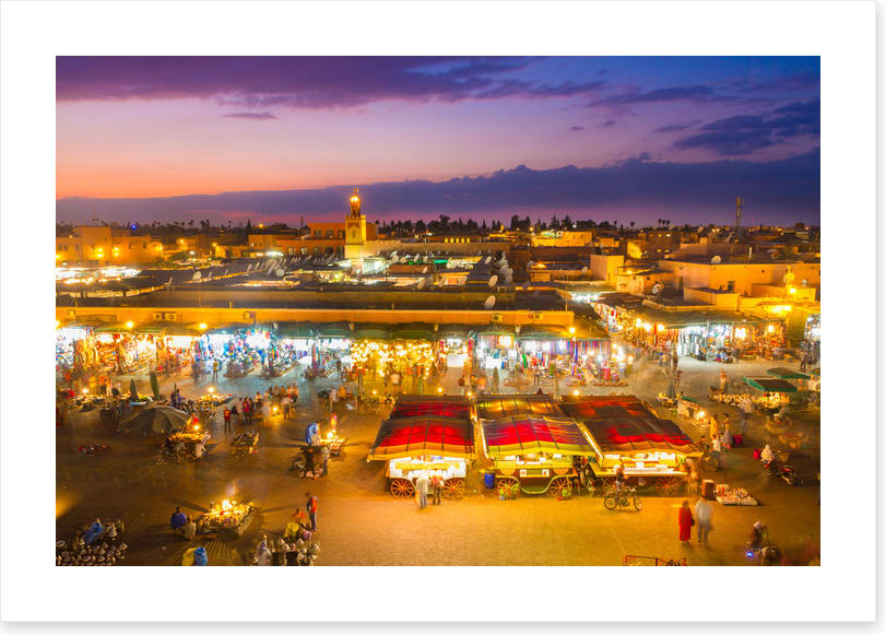 Marrakesh market