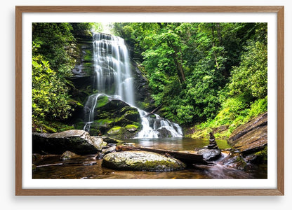 Mountain forest falls