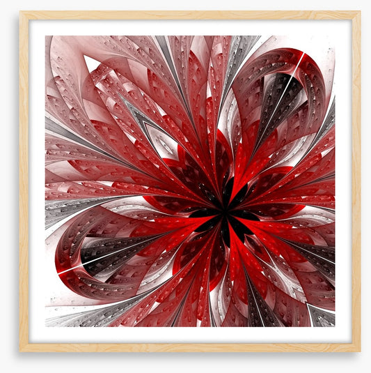 Shiny red fractal