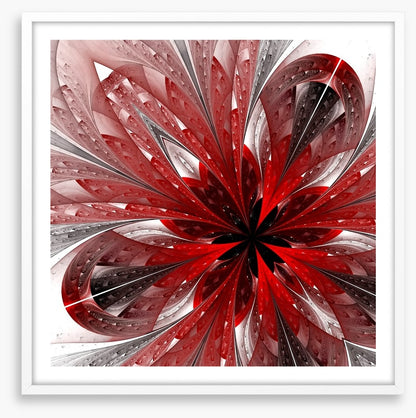 Shiny red fractal