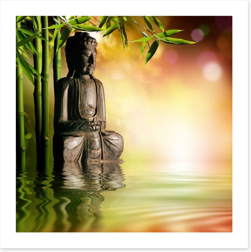Bamboo buddha