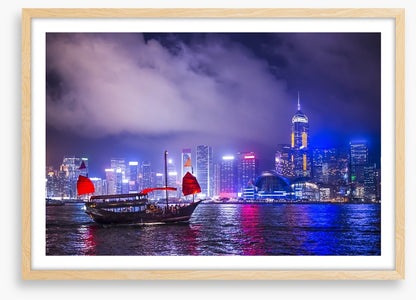Beautiful Hong Kong harbour