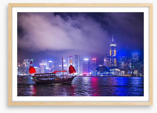Beautiful Hong Kong harbour