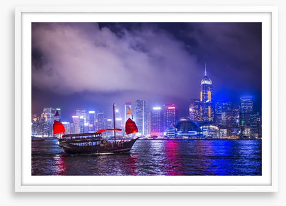 Beautiful Hong Kong harbour