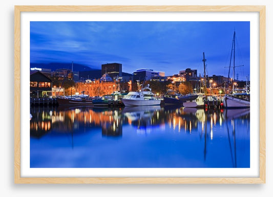 Hobart blue hour