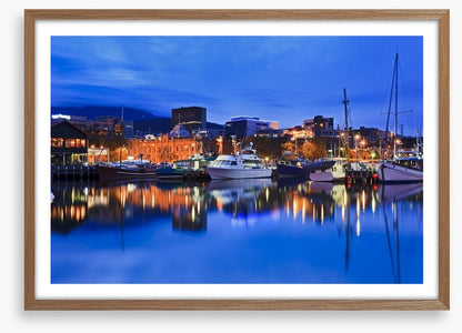 Hobart blue hour