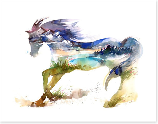 Travelling horse