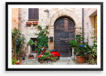 Classic courtyard