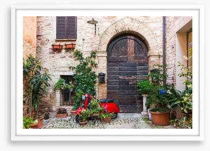 Classic courtyard