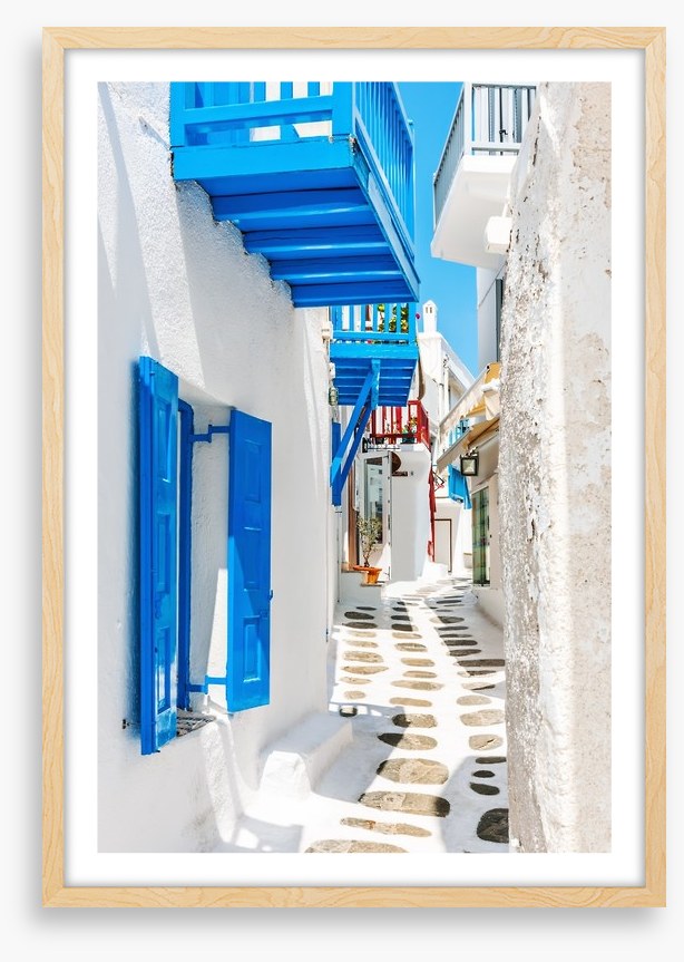 Old town Mykonos