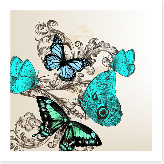 Fluttering blues