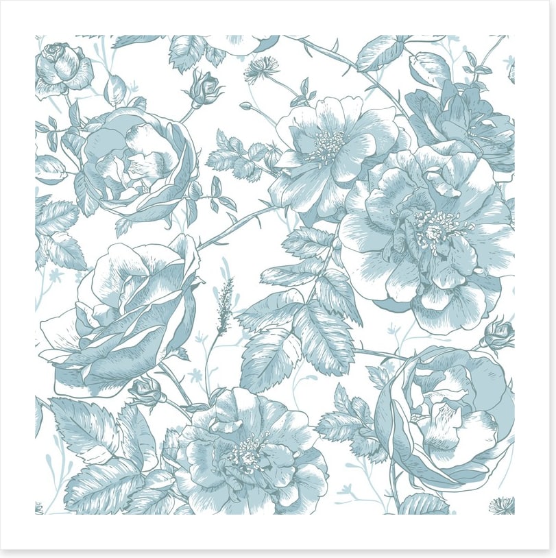 Roses are blue