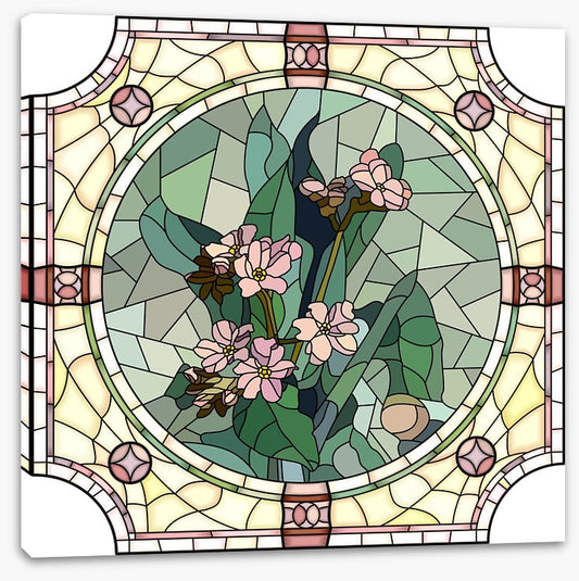 Pink blossom art nouveau