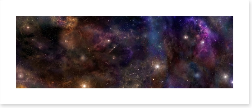 Deep space panorama