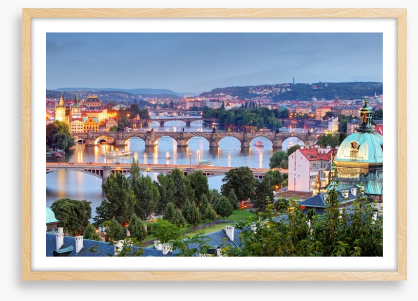 Pretty Prague evening