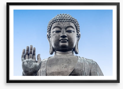 Blue sky buddha