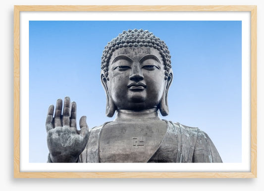 Blue sky buddha