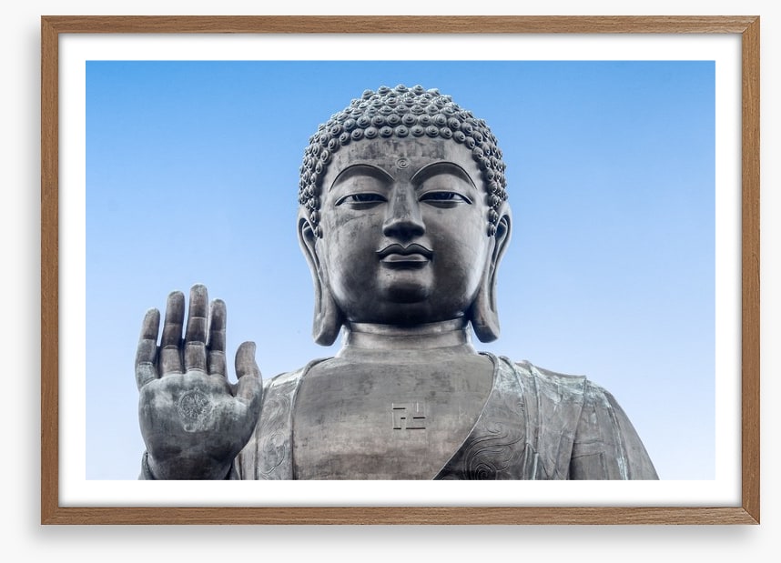 Blue sky buddha