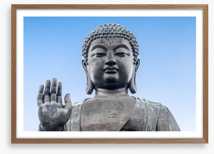 Blue sky buddha
