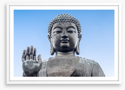 Blue sky buddha