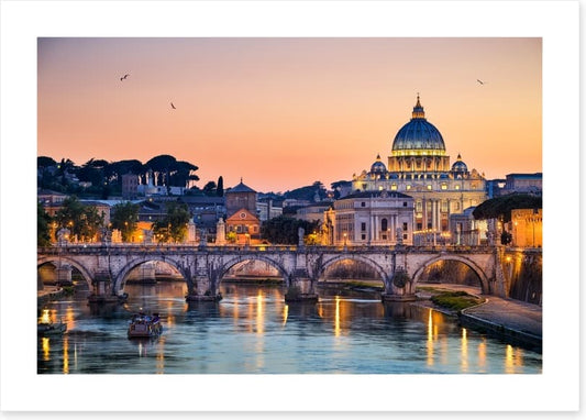 Lights of the Basilica St Peter, Rome