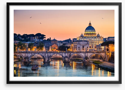 Lights of the Basilica St Peter, Rome