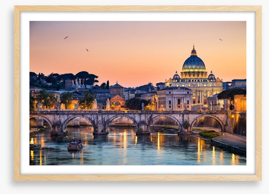 Lights of the Basilica St Peter, Rome