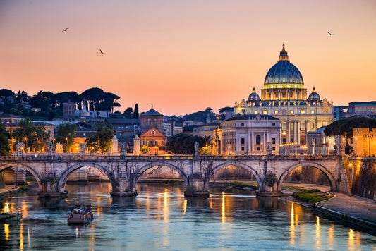 Lights of the Basilica St Peter, Rome