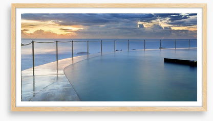 Sunrise at Bronte pool